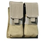 MOLLE Plus M4 Rifle Double Mag Pouch Tan